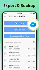 Captura 7 Notas-Bloc de notas y cuaderno android