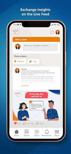 Android application NUS conNectUS screenshort