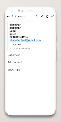 QR Code Manager - QR Reader Screen 2