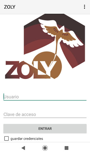 Android application Zoly screenshort