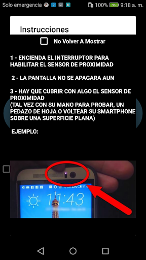 Apagar pantalla sin bloquear Screen 2
