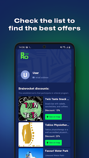 BRO Club Screen 2