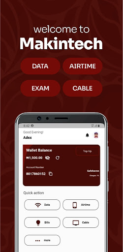 Android application Makintech screenshort