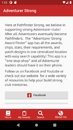Adventurer Strong - Award Find