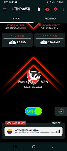 Fenix VPN - Unlimited Proxy Screen 2