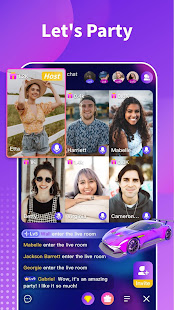 Chamet - Live Video Chat & Meet & Party Rooms(圖5)-速報App