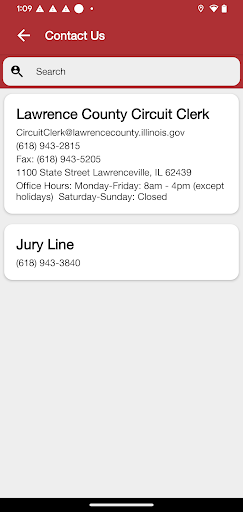Lawrence Co Circuit Clerk IL Screen 2