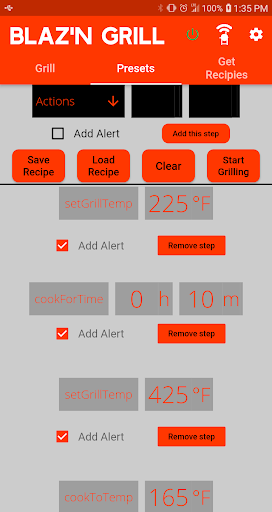 Blazn Grill Works Grill App Screen 2
