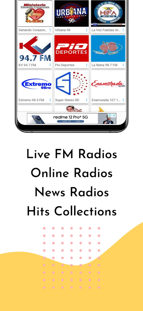 DominicanRepublic FM Radios HDのおすすめ画像4