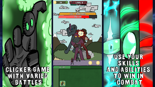 Android application Bichito Clicker screenshort