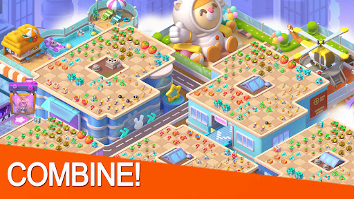 Merge Town : Travel Adventure Captura de Tela do Jogo Android 1