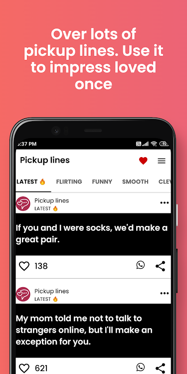 Pickup lines - flirt messages - 5.2.4 - (Android)