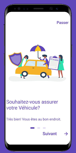 Android application Kovami screenshort