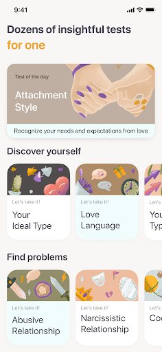 Screenshot of Soulmates: Relationship growth