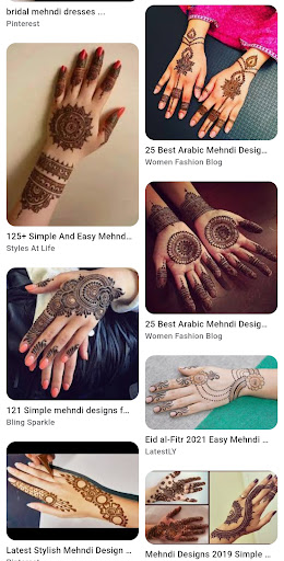 Android application Mehndi Design Latest screenshort