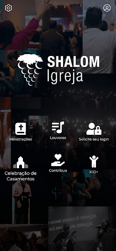 Android application Shalom Igreja screenshort