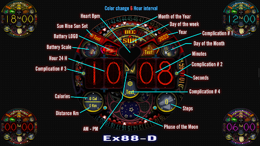 Mechanic Nixie Tubes Watch Screen 3