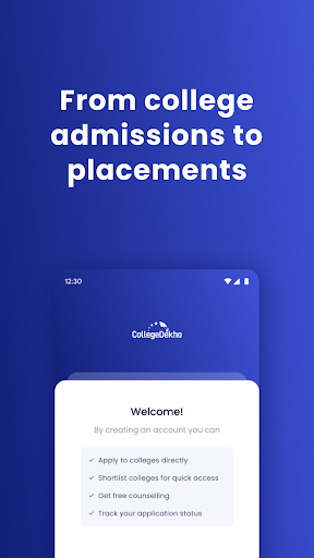 Android application CollegeDekho screenshort
