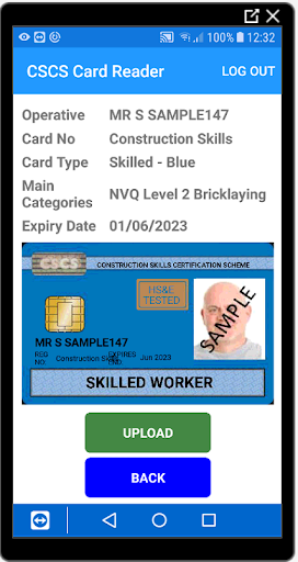 Android application LOR Induction Training screenshort