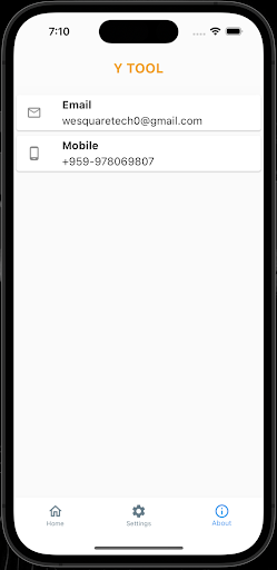 Y TOOL Screen 3