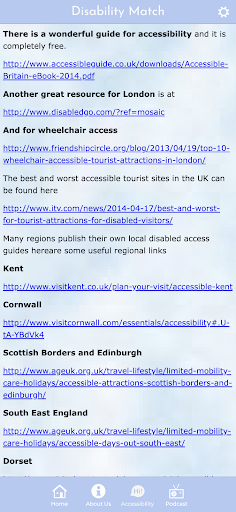 Disability Match Screen 3