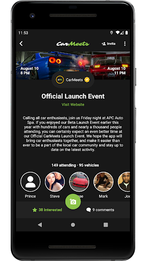 CarMeets - The Ultimate Car En