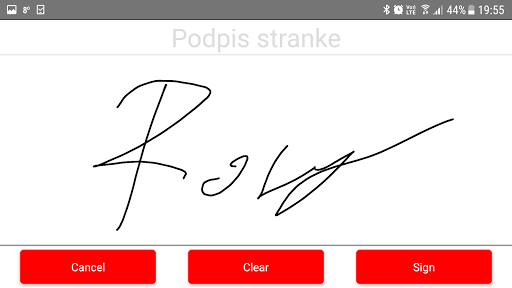 mSign Screen 3