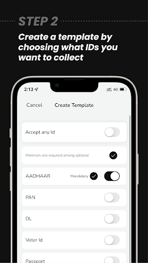 qid - quick identity Screen 3