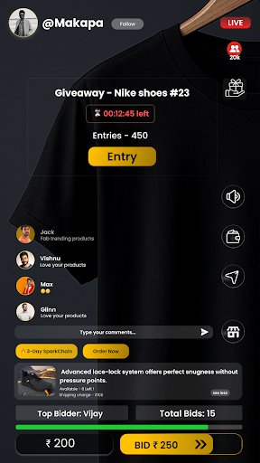 Flykup – Live Video Shopping