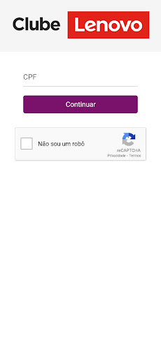 Android application Clube Lenovo screenshort
