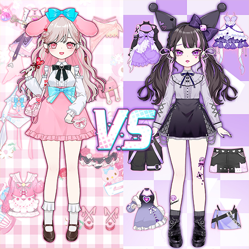 Dress Up! Shining Anime Star logo