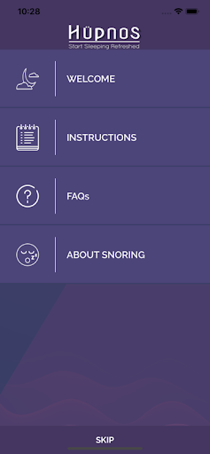Android application Hupnos screenshort