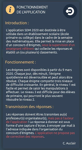 SDM 2020 Screen 2