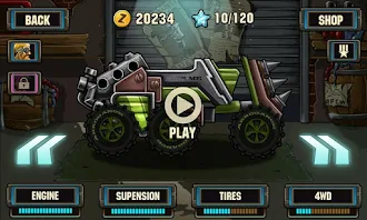 Game screenshot Автомобильная гонка зомби apk download