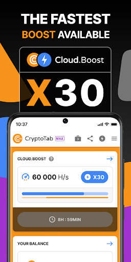 Android application CryptoTab Browser Max Speed screenshort