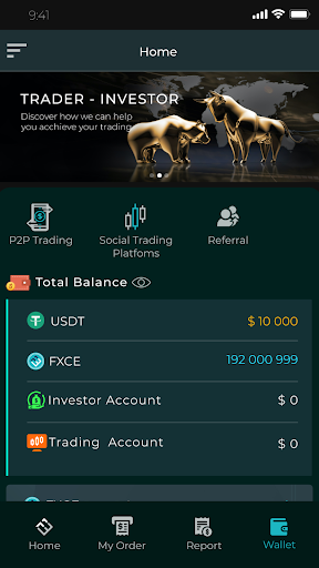 Android application FXCE screenshort