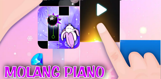 Molang Banana piano game