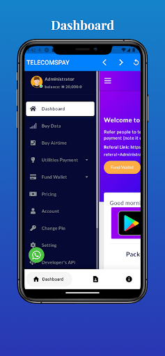 TELECOMSPAY Screen 2