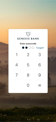 Android application Genesis Bank screenshort