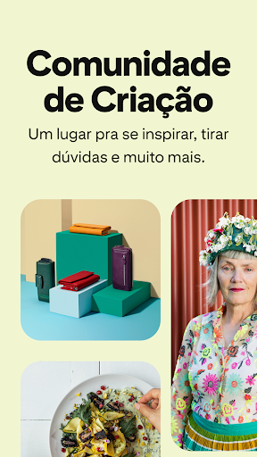 Visualização do aplicativo