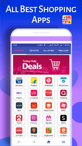 Android application All Shopping Apps In One App screenshort