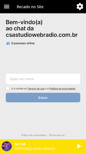 C.S.A STÚDIO WEB RÁDIO Screen 3