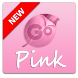 Pink GO Keyboard Theme icon