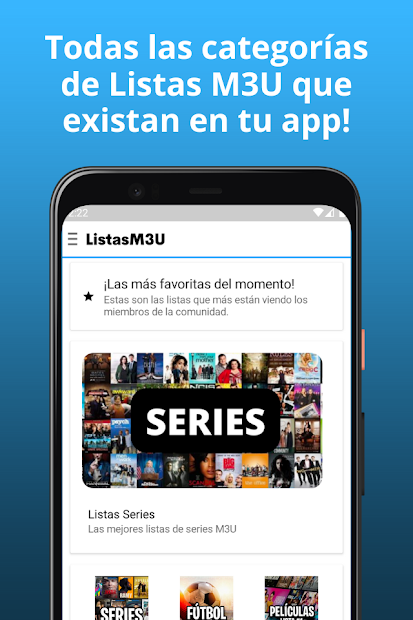 Imágen 18 Listas M3U para IPTV Español android