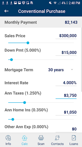 Screenshot of Aligned Mortgage