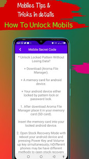 Mobile Secret Code & Android Tips Tricks 2021 18.18 APK screenshots 16