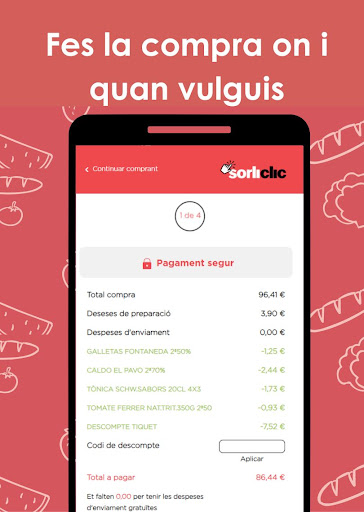 Android application Sorliclic screenshort