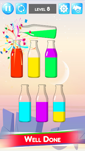 Android application Water Sort Color Puzzle Games screenshort