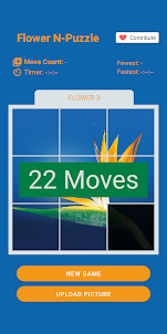 Flower N-Puzzle