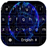 Neon Earth Keyboard theme icon